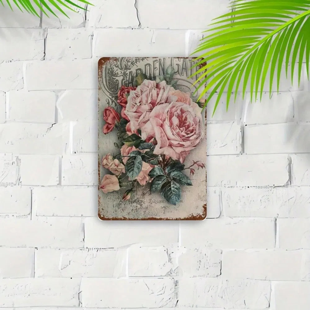 Metal Tin Sign Wall Decoration - 20cm x 20cm