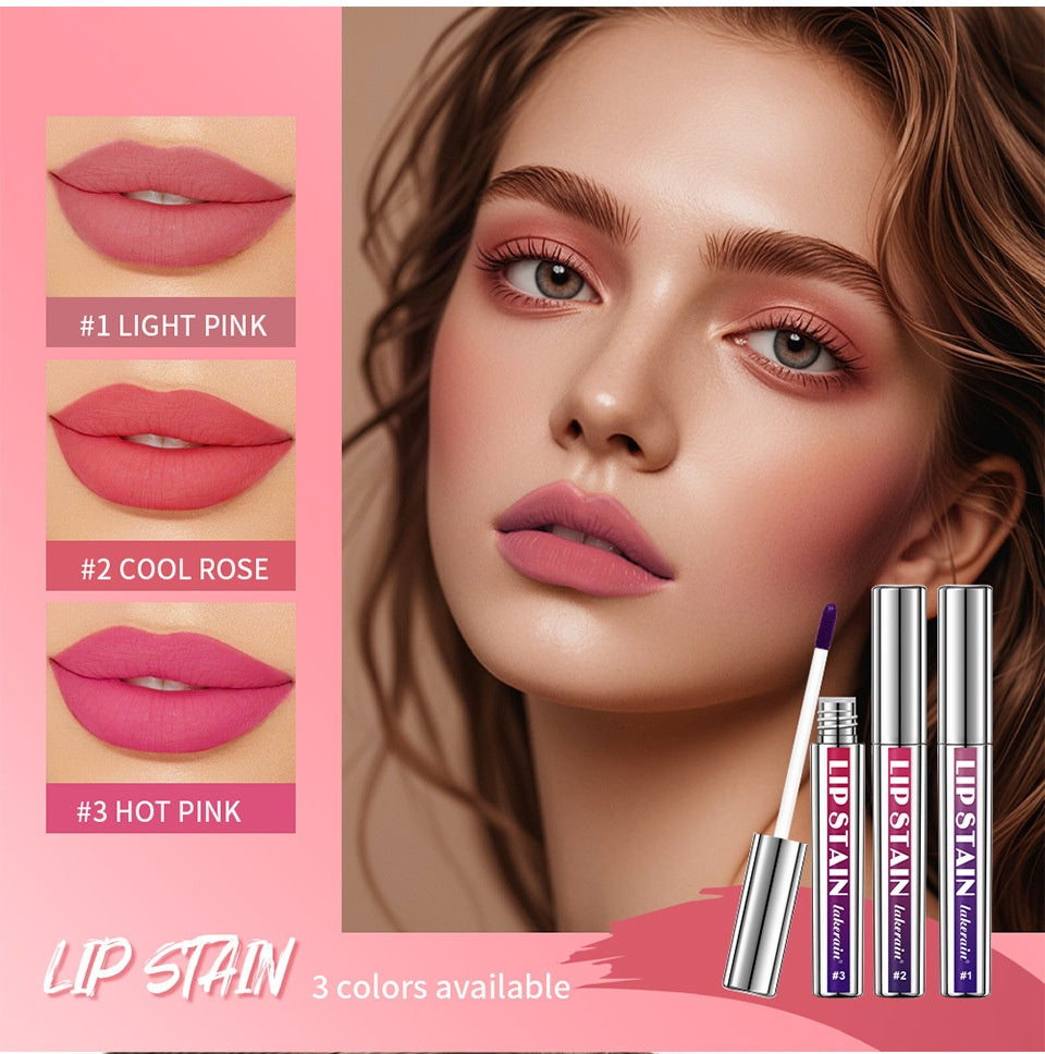 Moisturizing Lip Gloss Set - Matte, Non-Smudge, No Stain - Multiple Colors