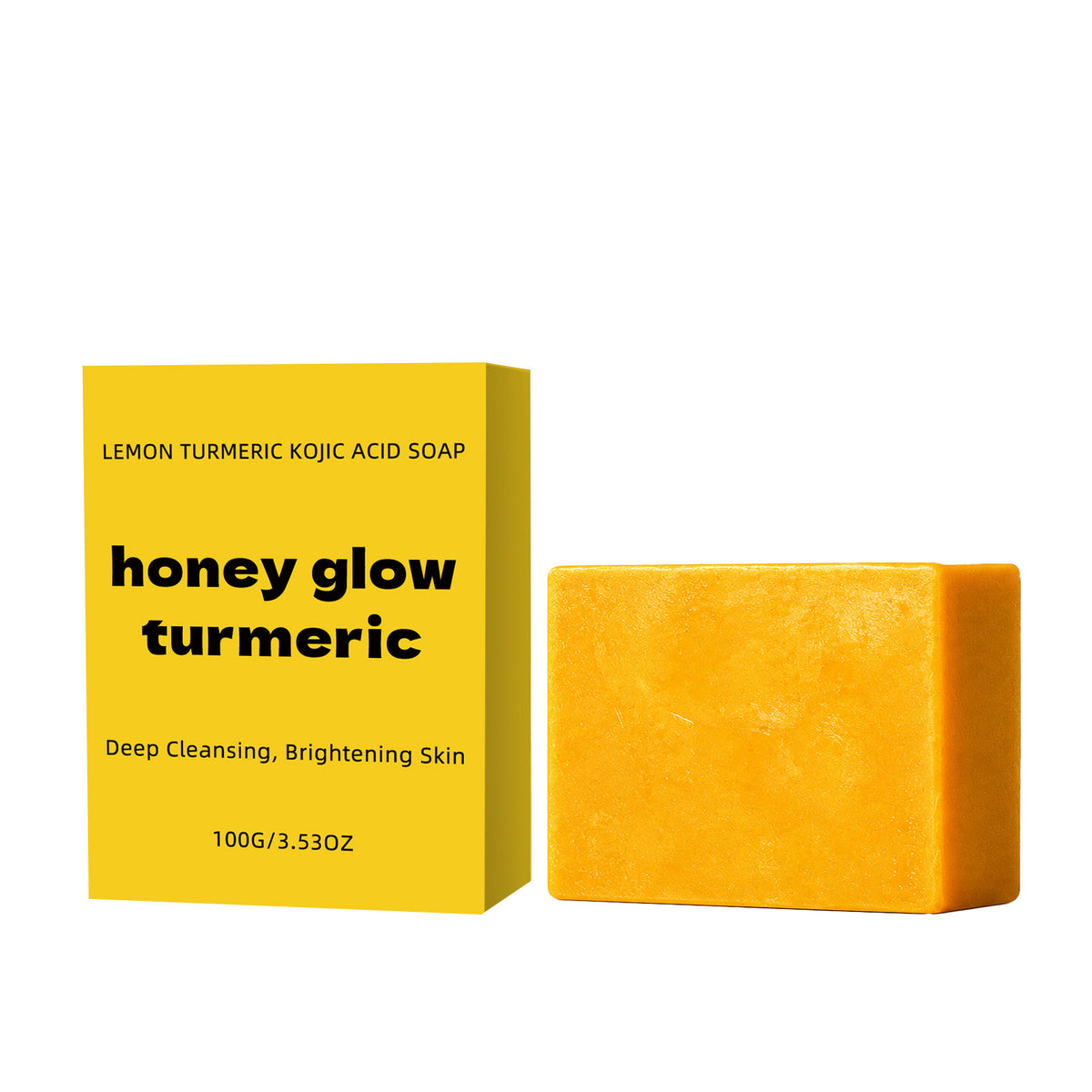 Lemon Turmeric Kojic Acid Body Soap – 100g