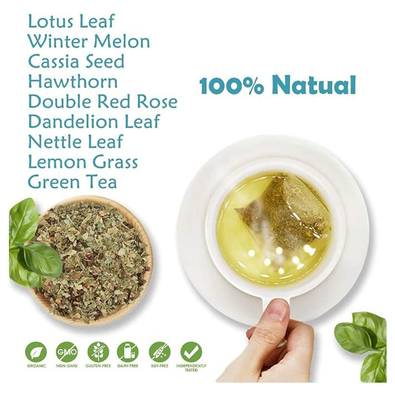 Herbal Lung Cleanse Tea Bags - Natural Detox & Immune Support Blend