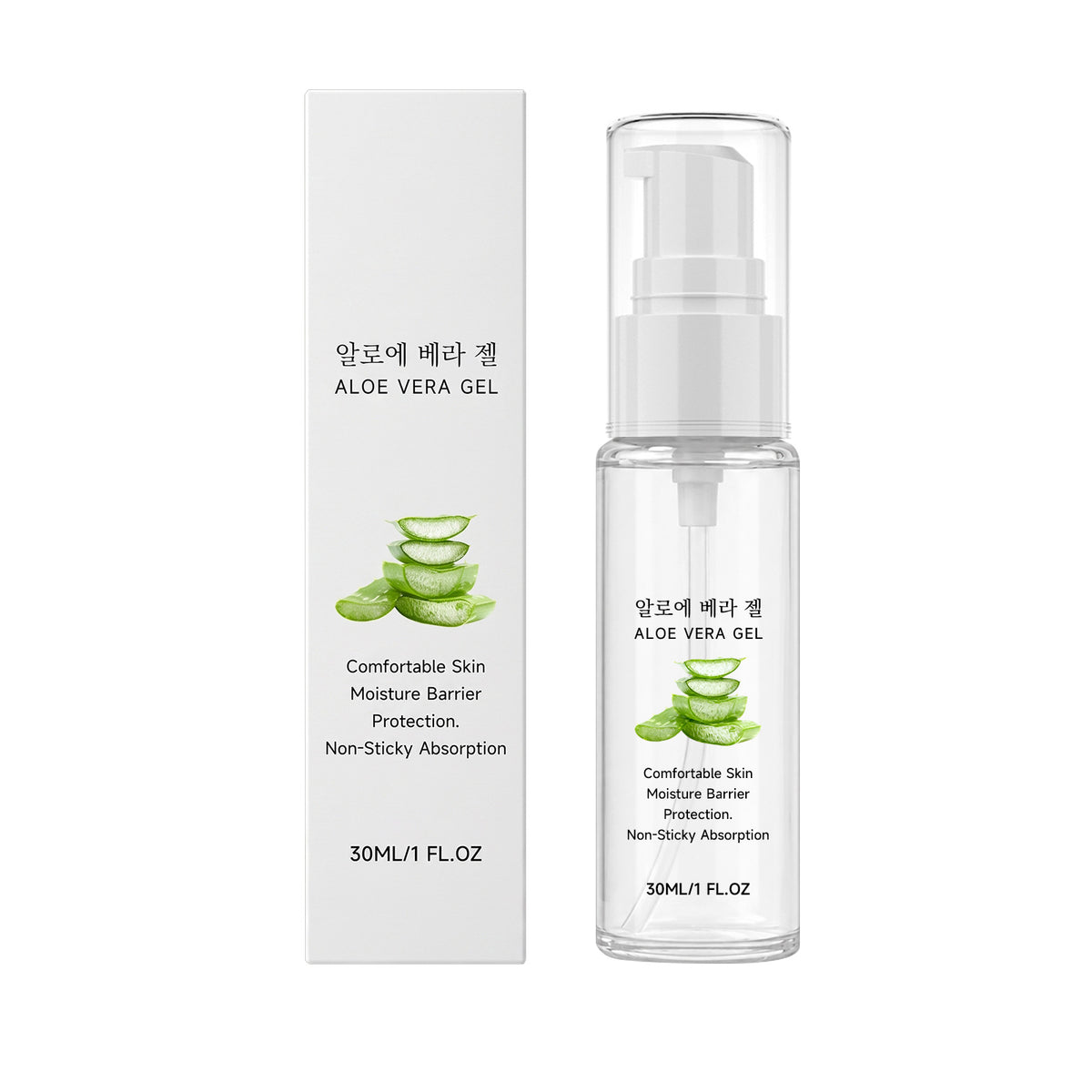 Aloe Vera Gel - Easy to Apply, Non-Sticky - 30ml