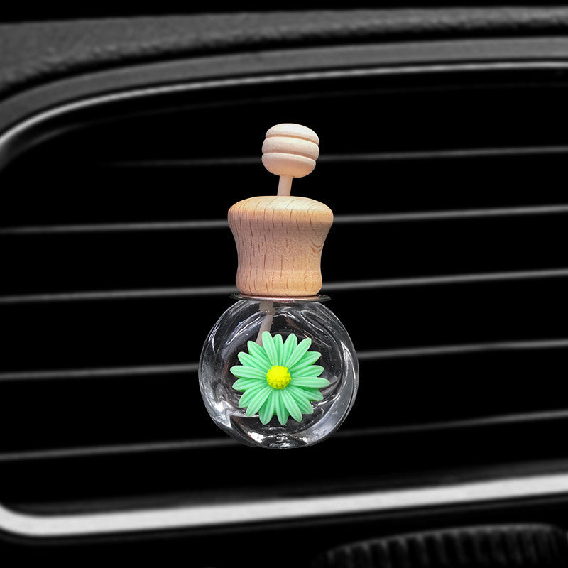 Small Daisy Flower Car Aromatherapy Diffuser Clip - Interior Decor Gift
