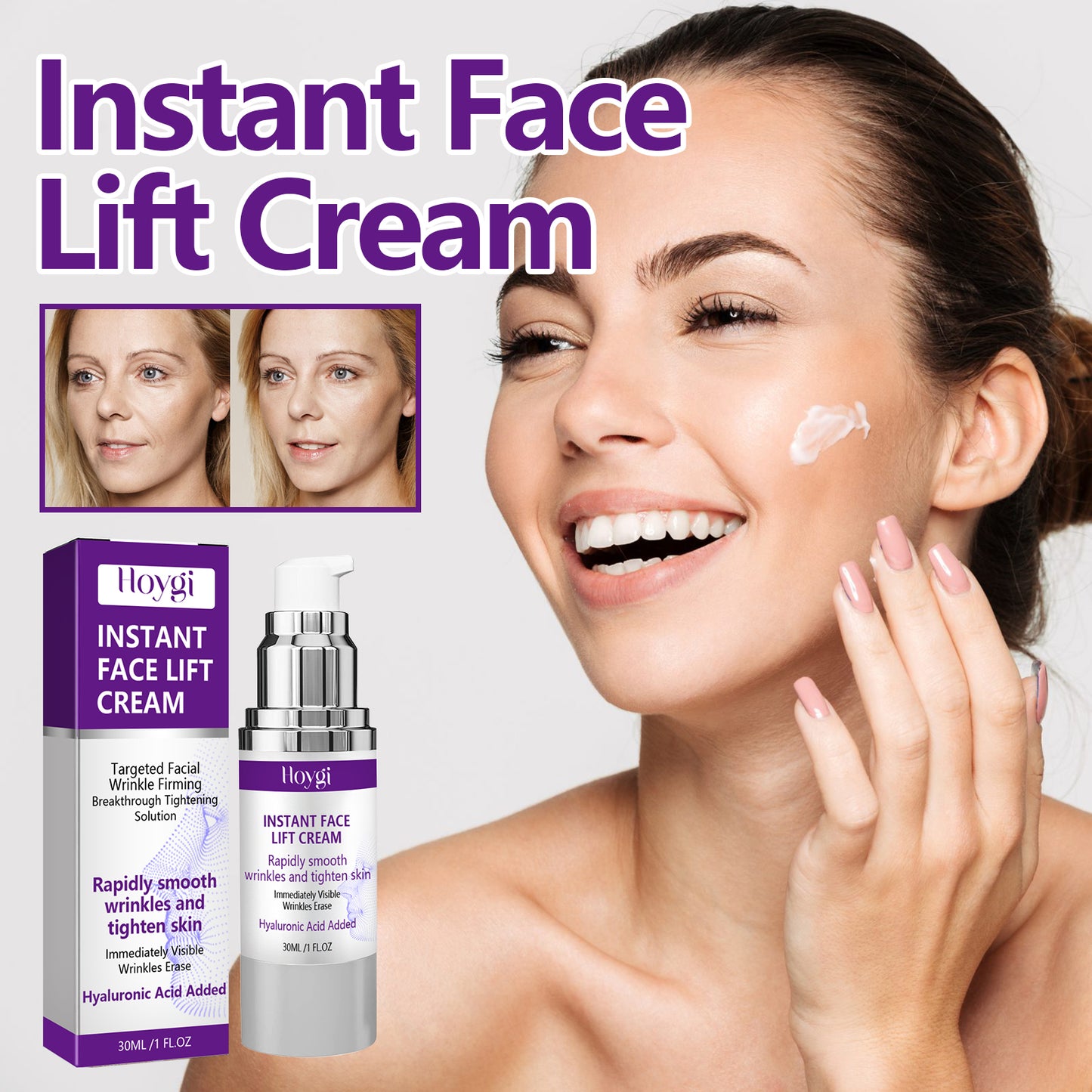Lift and Tighten Facial Cream 30ml for Skin Firming and Moisturizing