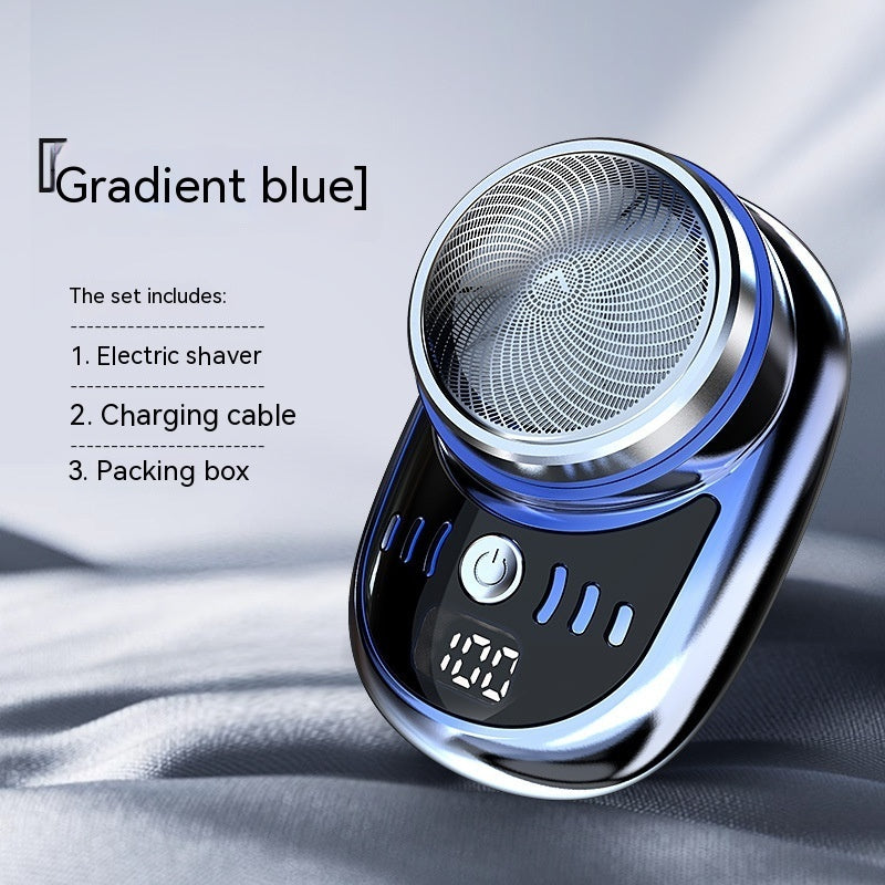 Portable Electric Shaver for Men Rechargeable Waterproof Compact Razor