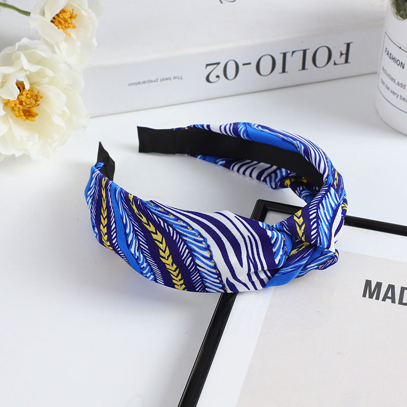 Cute Satin Wide-Brim Headband for Children and Adults - Multiple Colors