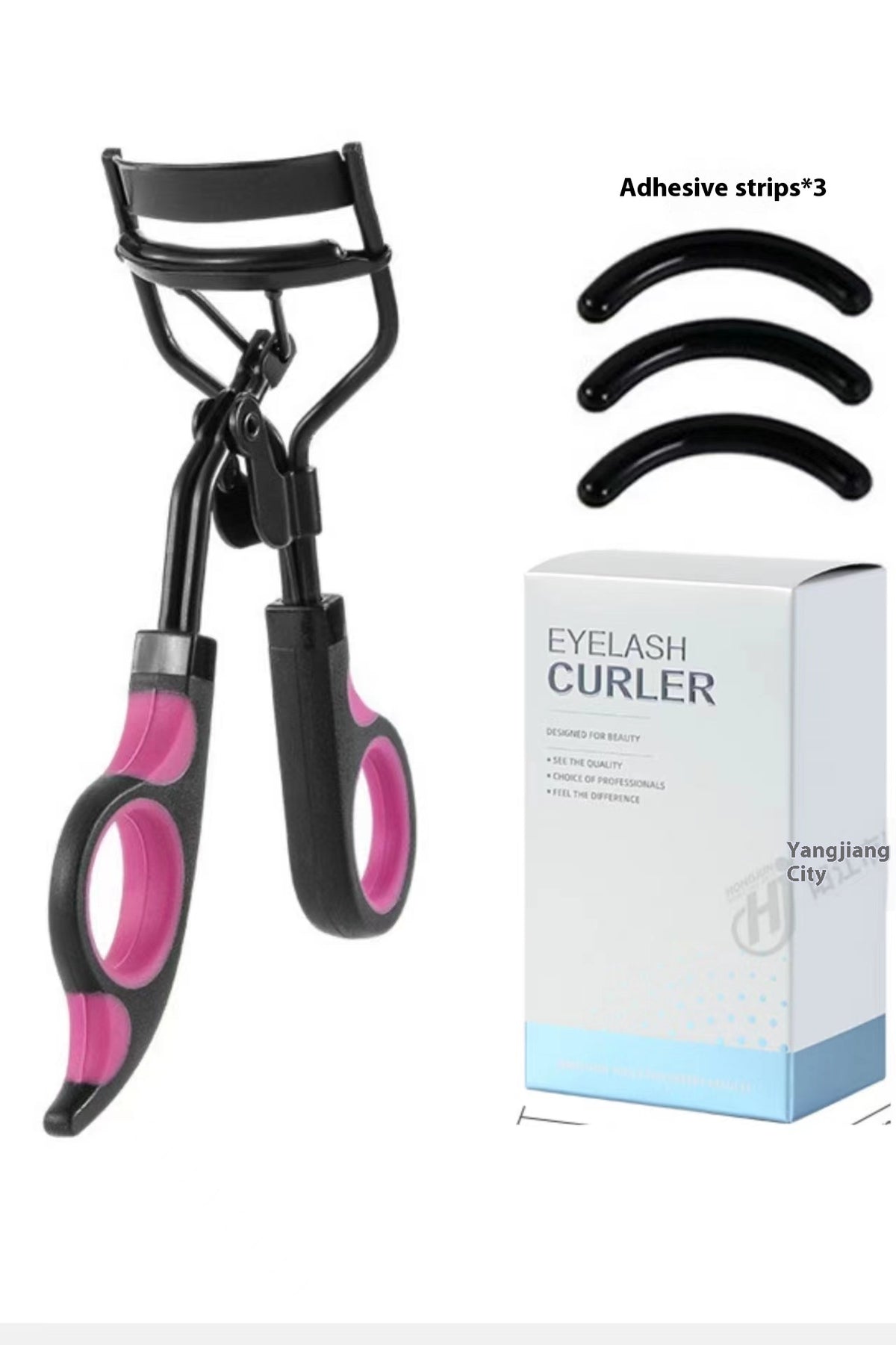 Portable Eyelash Curler for Makeup, Travel & Professional Use with Multiple Variants