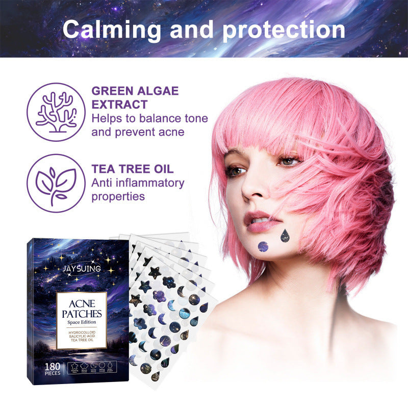 Waterproof Breathable Acne Patch Set - 180 Patches for Skin Repair