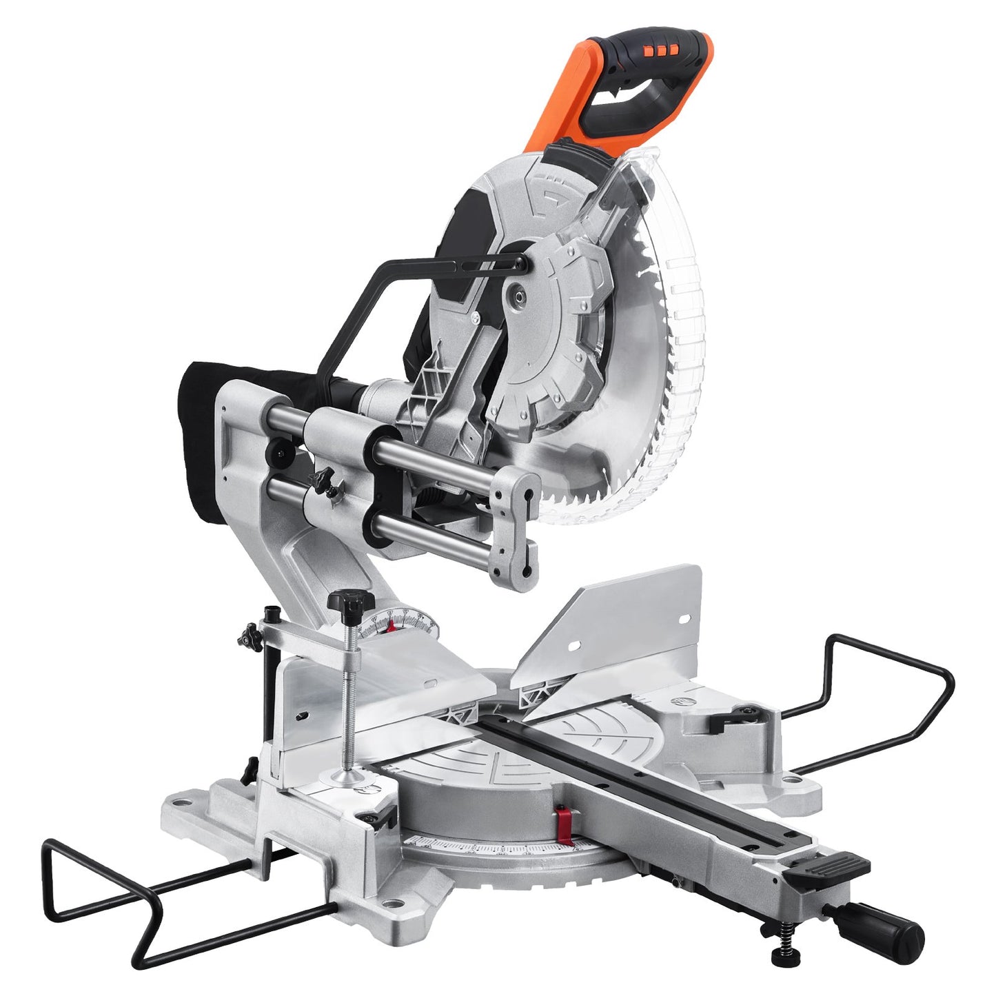 12-Inch Corded Double Bevel Miter Saw with 15 Amp Motor and Laser Guide