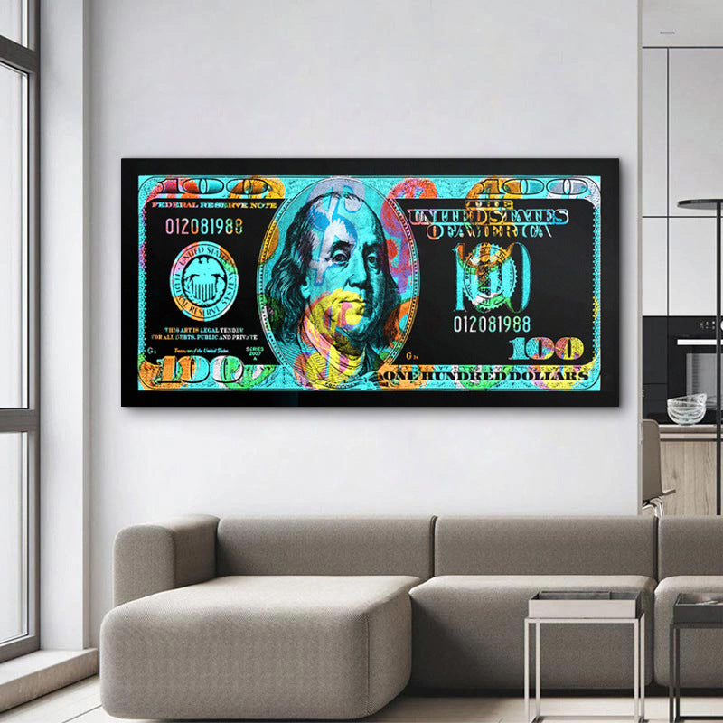 Abstract American Frameless Canvas Wall Art - Modern Decorative Painting