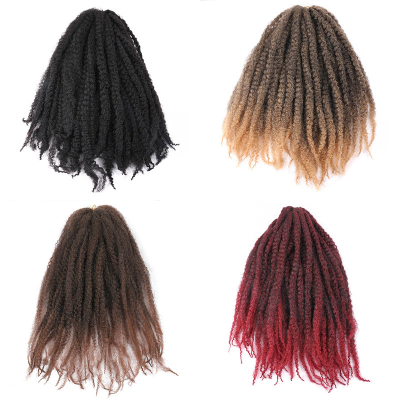 Big Dirty Wigs Crochet Puff Braids Synthetic Wig - Medium Length, Natural Look