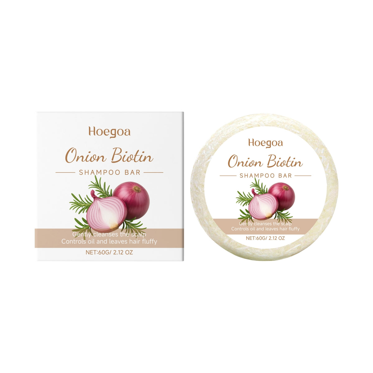 Onion Biotin Shampoo Bar