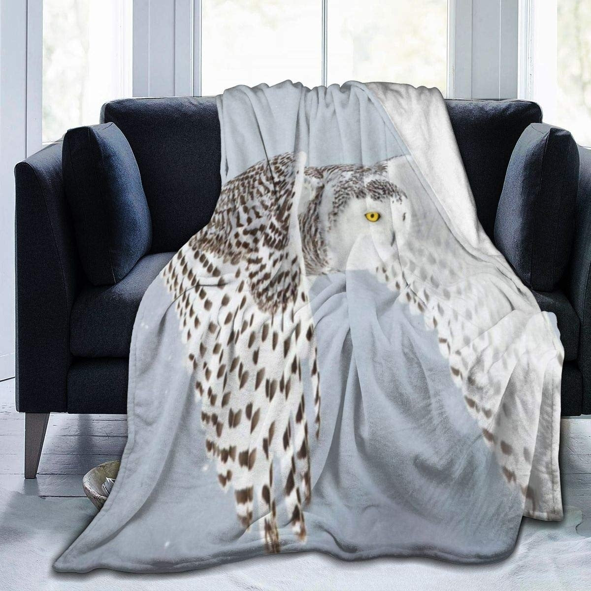Double-Sided Flannel Sofa Blanket - Warm Modern Home Textiles