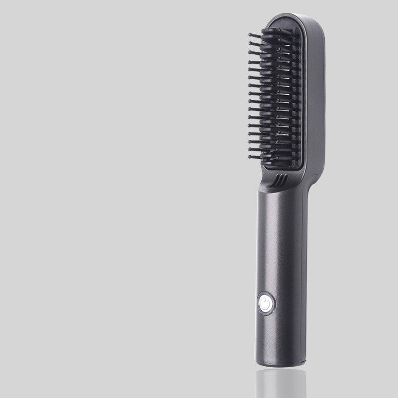 Wireless USB Hair Straightener & Curling Iron - Rechargeable Portable Styling Tool