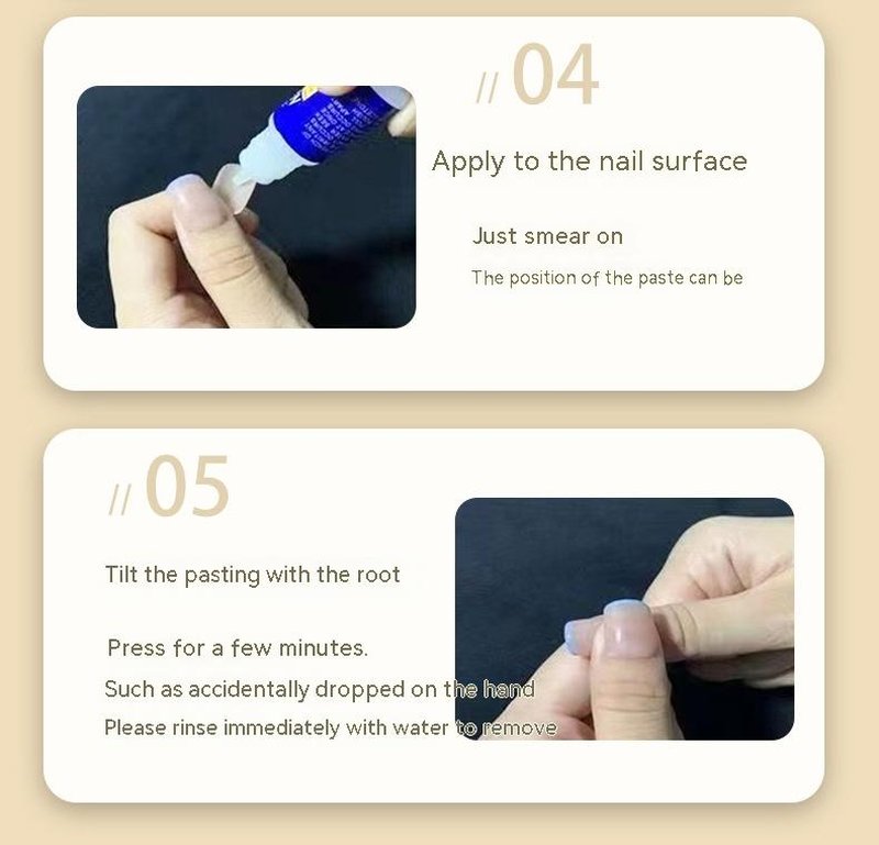 Detachable False Nails with Sun Protection