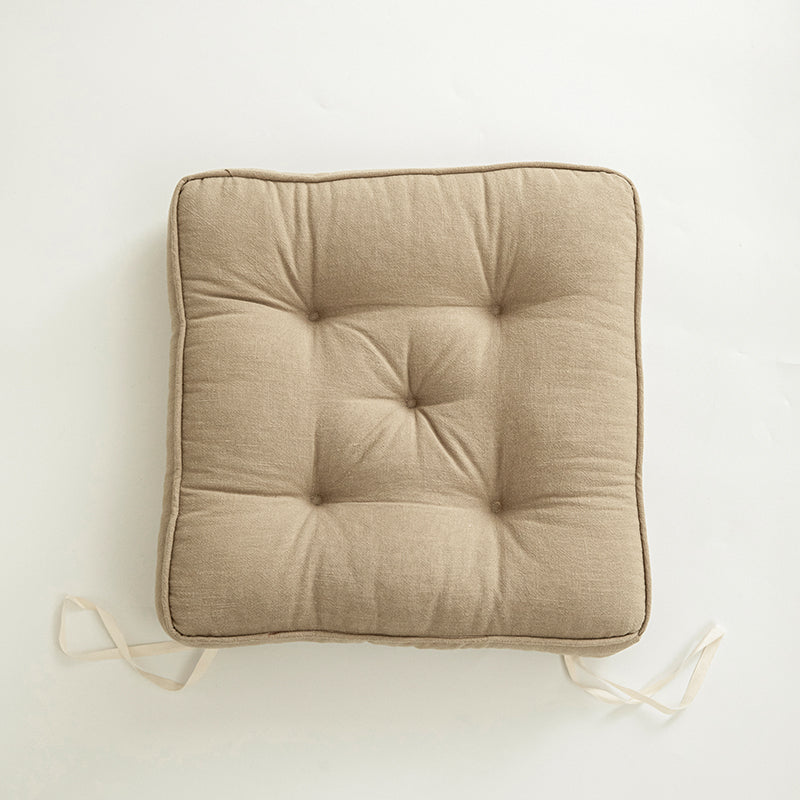 Japanese Cotton Linen Cushion Cover Thickened Anti-Skid Home Decor