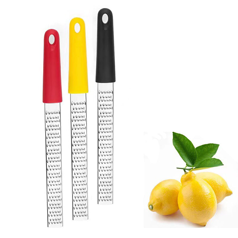 Stainless Steel Cheese Grater with Multiple Color Options - Modern Kitchen Tool