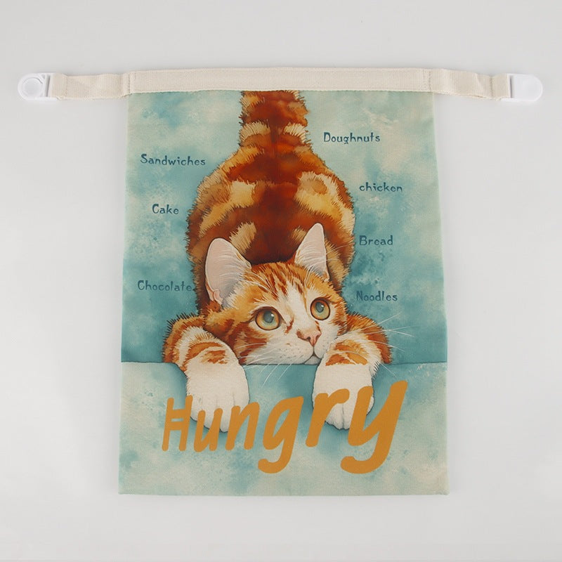 Reusable Beeswax Bread Bag Double Layer Eco-Friendly Storage Bag