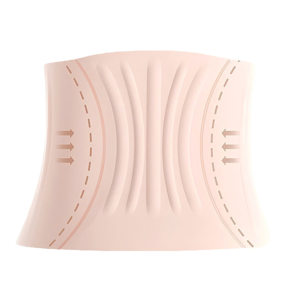 Breathable Postpartum Belly Wrap with Velcro Waist Cincher