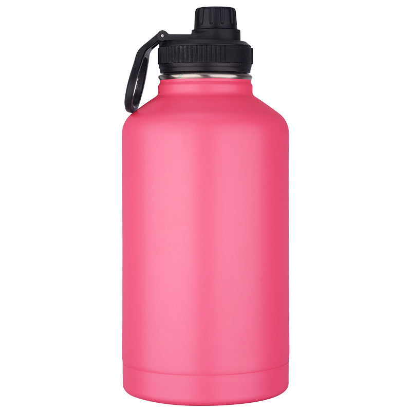 64oz Insulated Stainless Steel Water Bottle with Leak-Proof Cap
