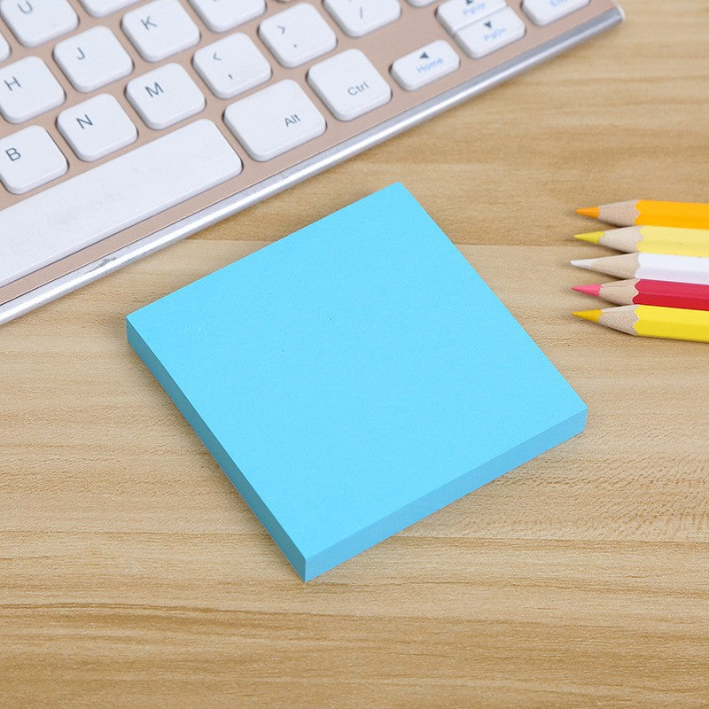 Fluorescent Color Sticky Notes Set - 100 Pages Home Office Supplies