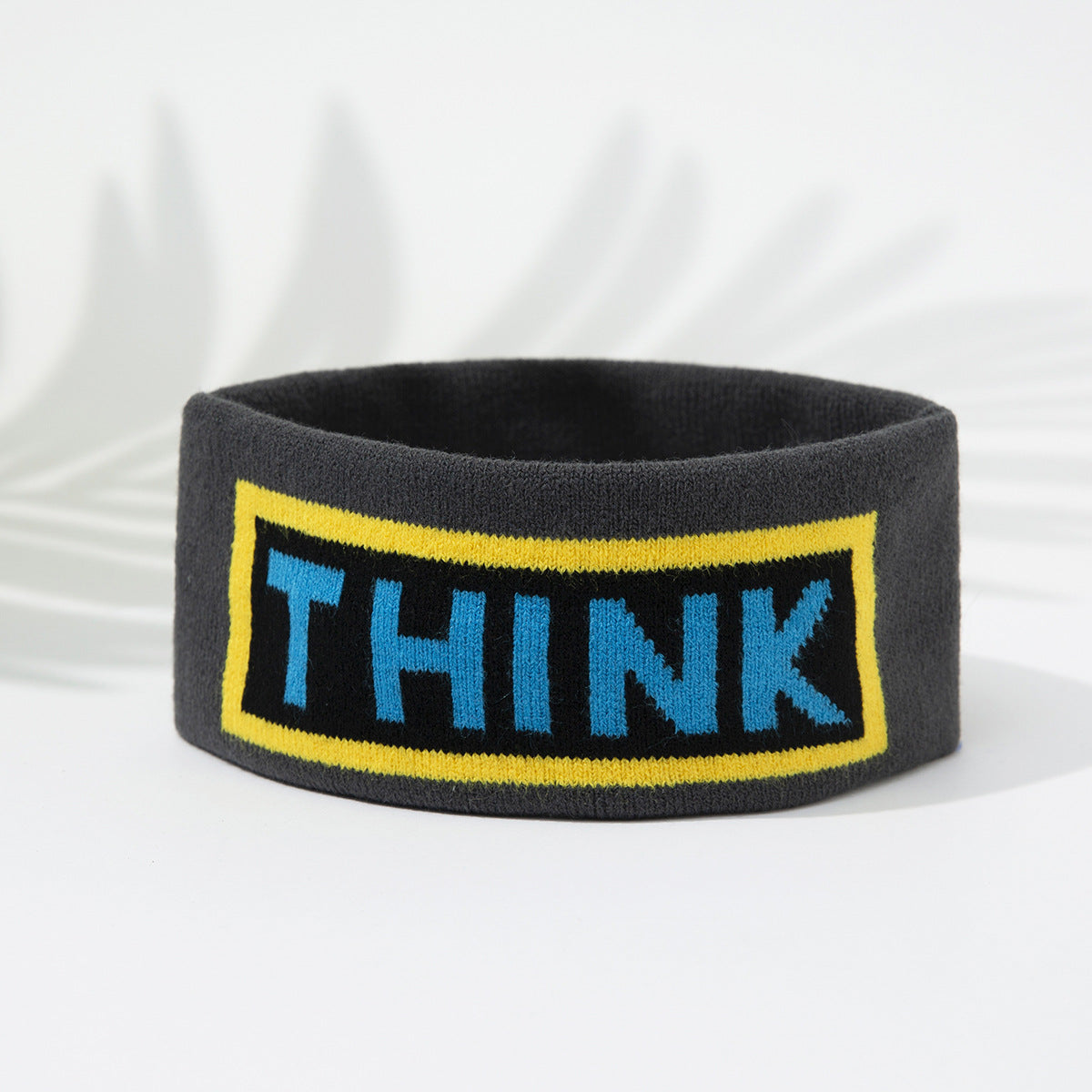Stretch Sports Sweat-Absorbent Knitted Hair Band - Unisex Fitness Accessory