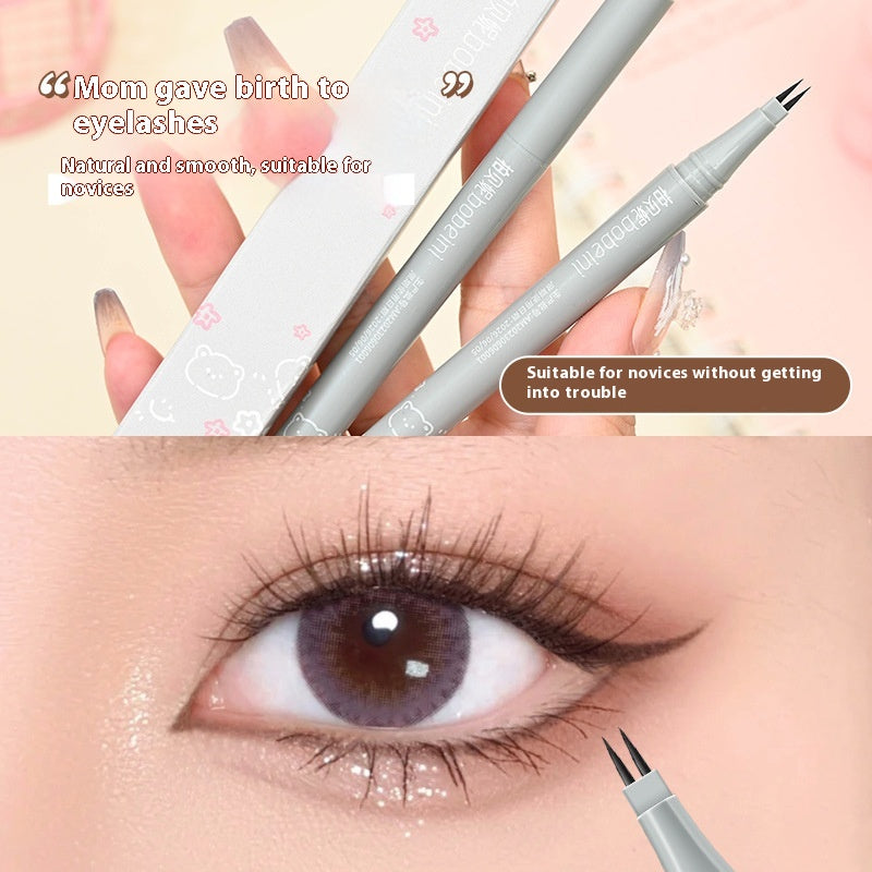 Two-Claw Liquid Eyeliner Waterproof Not Smudge Eye Makeup Set