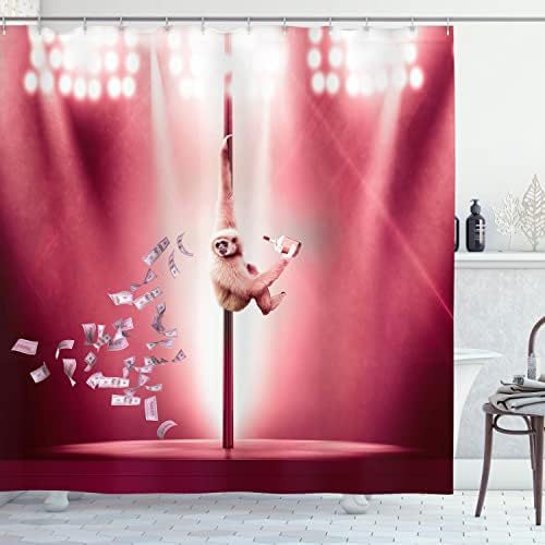 Punch-Free Shower Curtain - Modern Home Textiles for Bathroom Decor