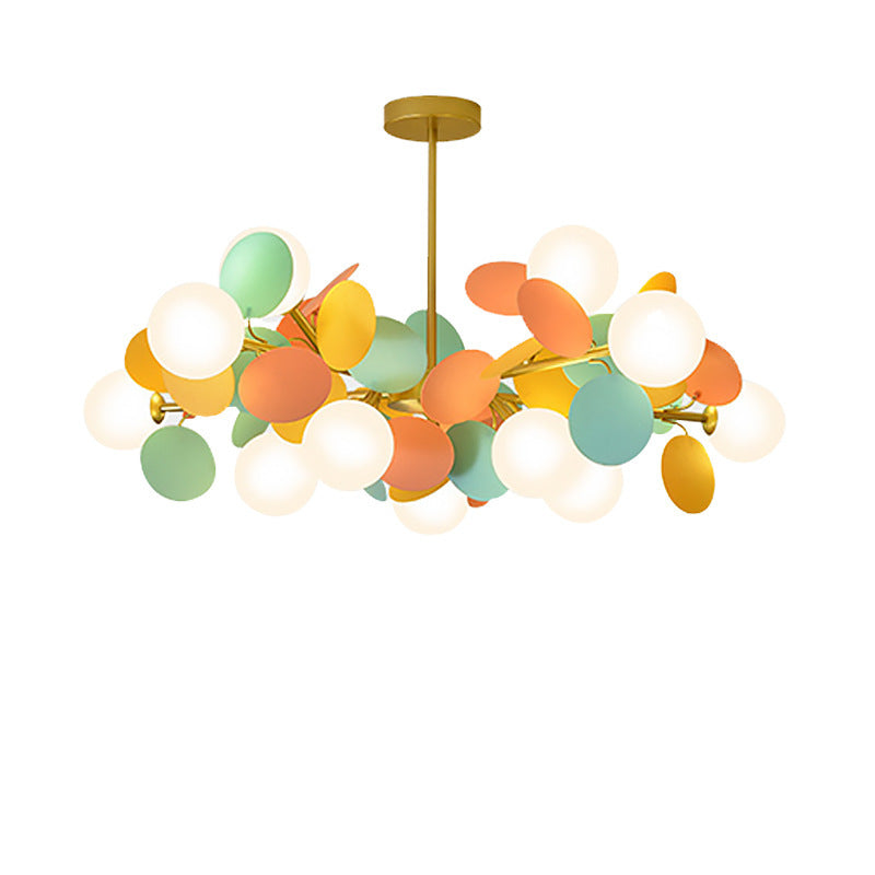 Creative Personalized Living Room Lamp with Adjustable Light Options - Cozy Bedroom Chandelier