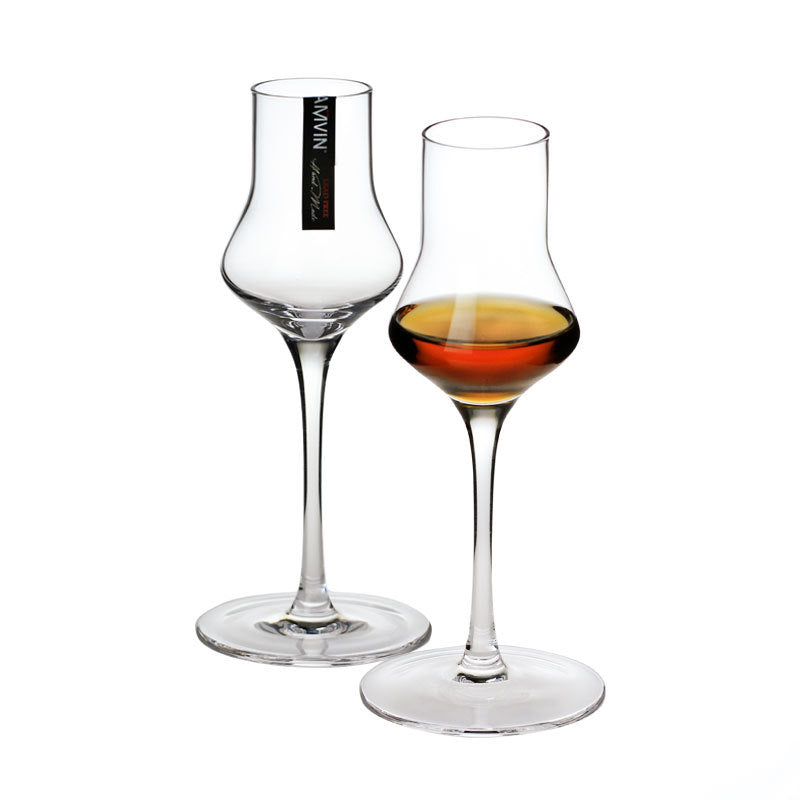 Whiskey Tumbler Glass Set - Tall Lead-Free Crystal Drinkware, Multiple Quantities