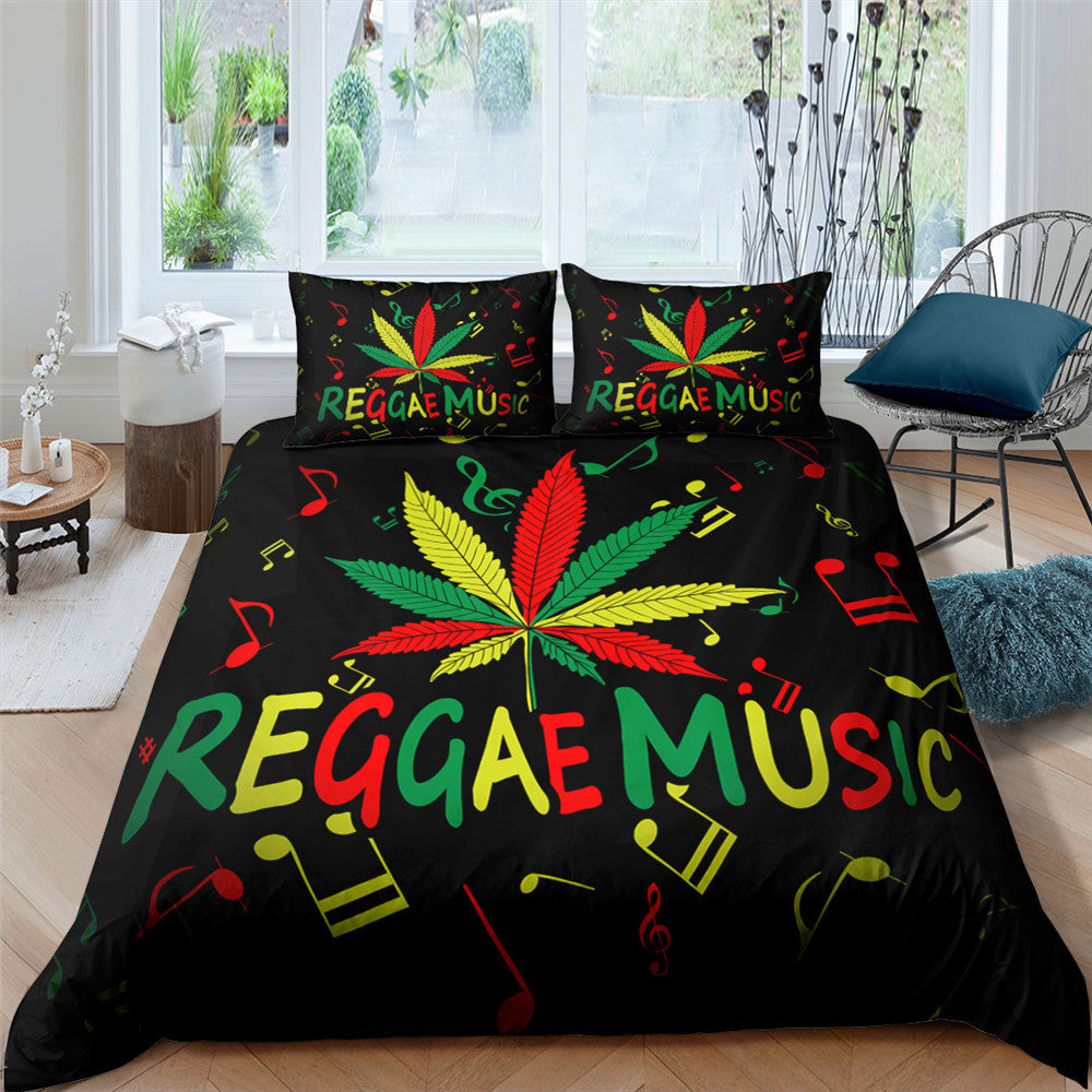 Digital Quilt Cover Set for Home Bedding - Multiple Styles & Sizes