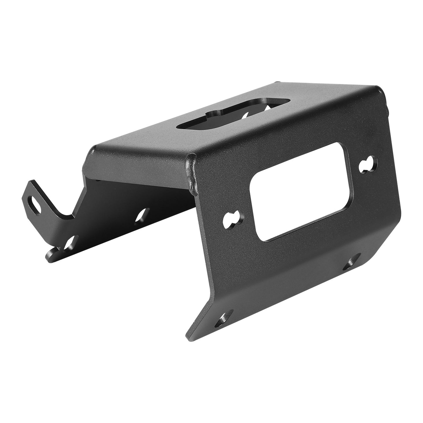 Winch Mount for Honda Foreman and Rancher (2014-2021) - Heavy-Duty Steel, Black