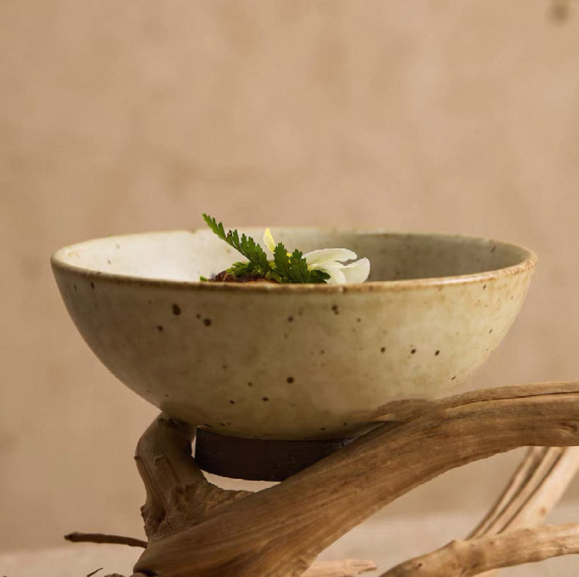 Japanese-Style Retro Thickened Stoneware Rice Bowl - Multiple Sizes