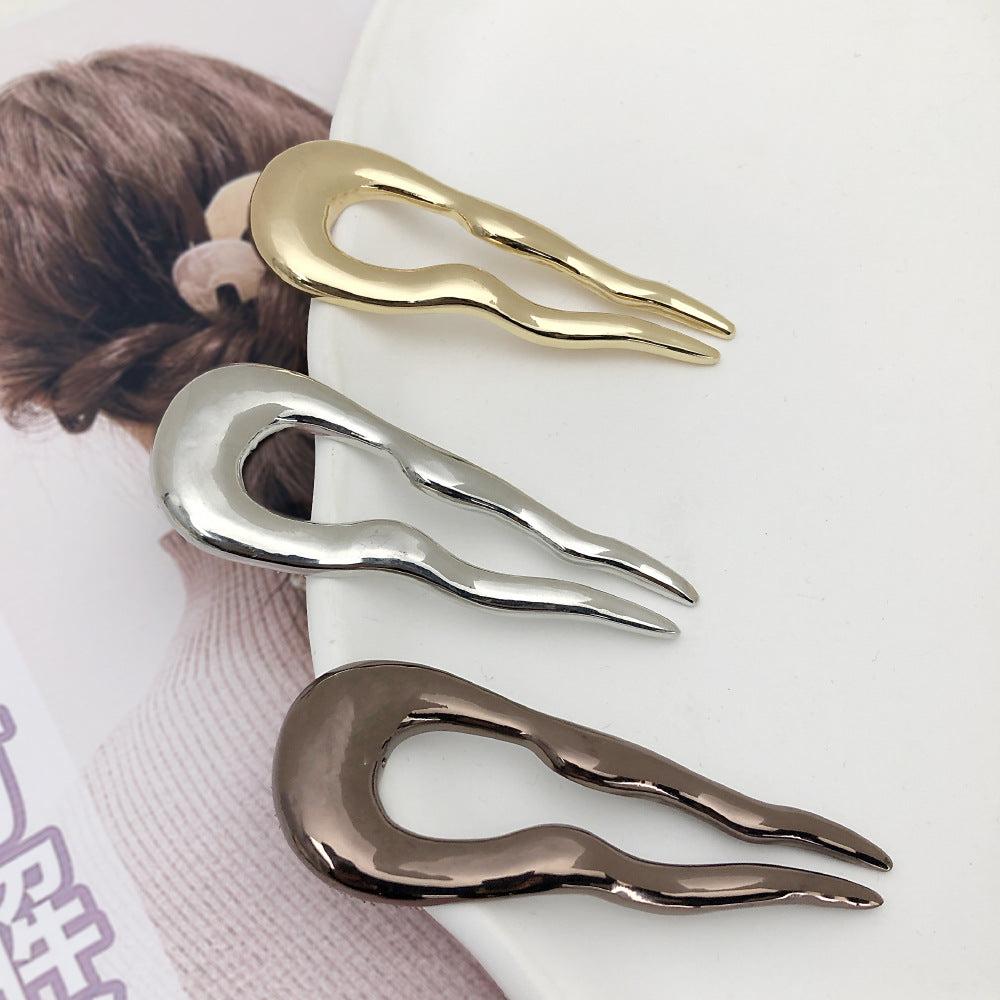 Metal U-Clip Hair Clasp