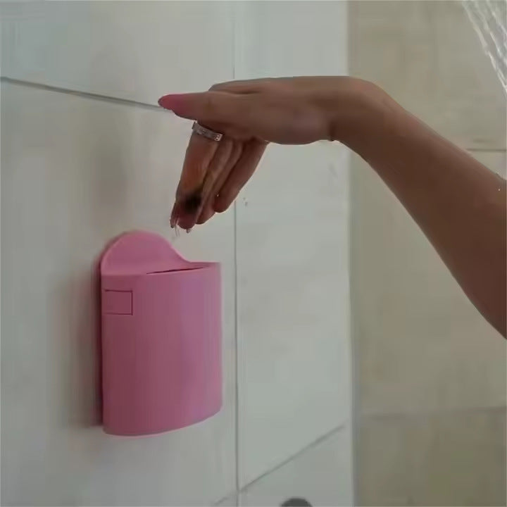 Bathtub Hair Catcher Box - Bathroom Hair Drain Protector, PVC Hair Trap, Hair Collection Basket
