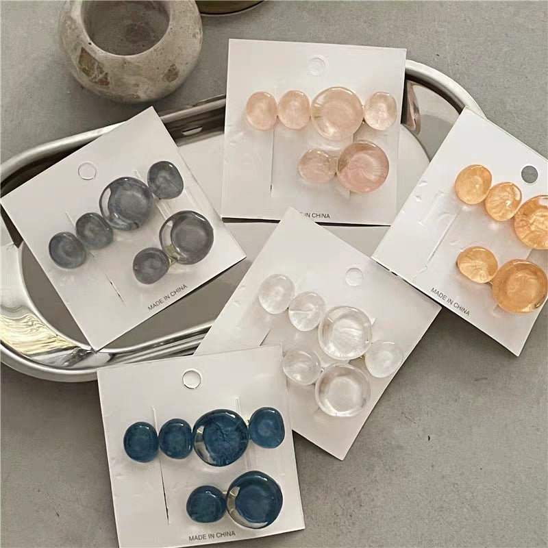 Elegant Hair Clip Set - Multiple Colors