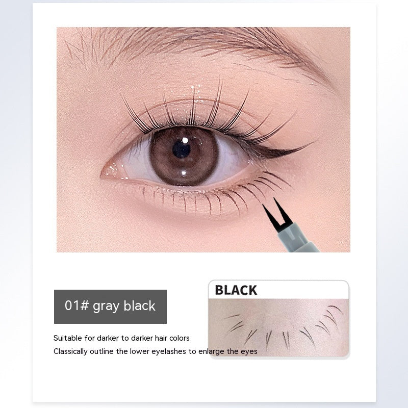Waterproof Liquid Eyeliner Pen - Ultra-Fine, Anti-Halo, Long-Lasting Makeup