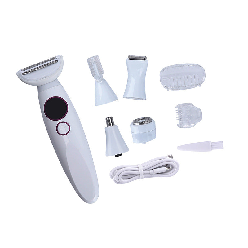 5-in-1 Women's Waterproof Body Hair Shaver