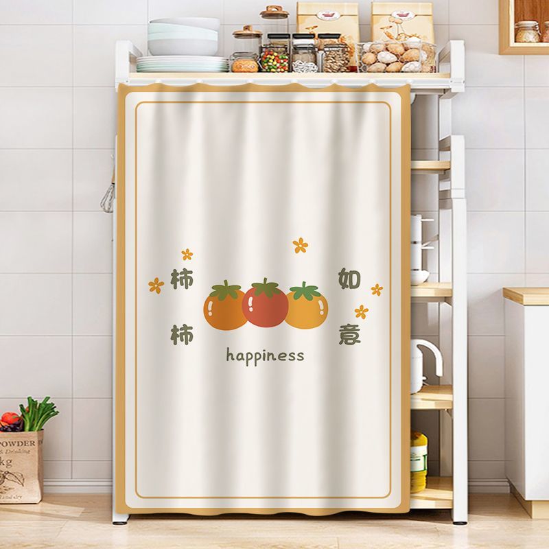Dustproof Curtain Storage Rack for Wardrobe and Home Organization