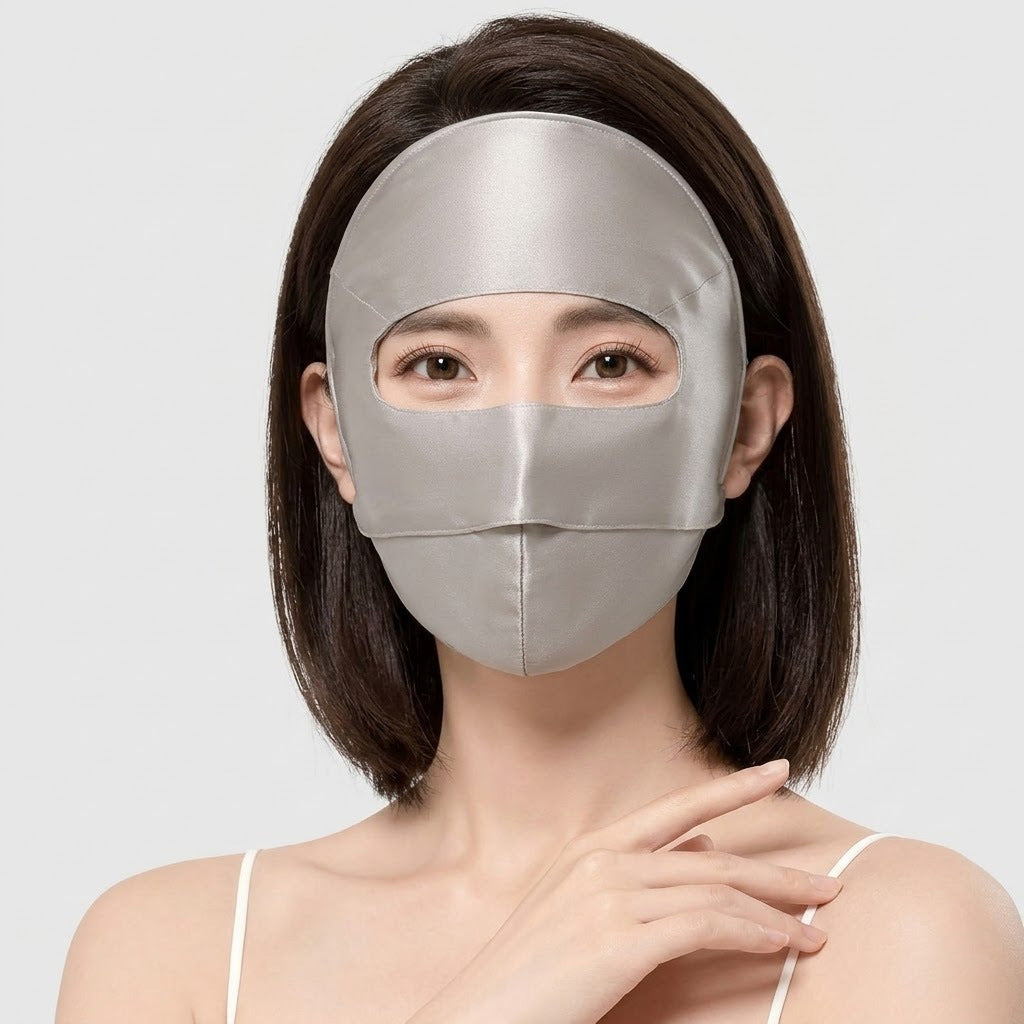 Silk Sun-Protective Face Mask