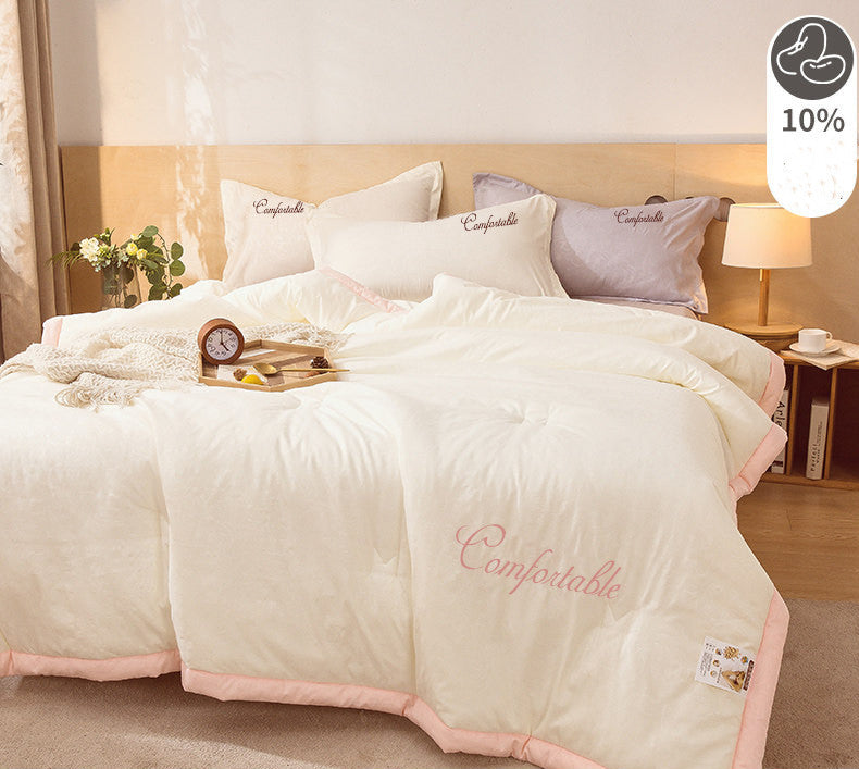 Summer Cotton Air Conditioner Quilt - Washable Soy Fiber Bedding