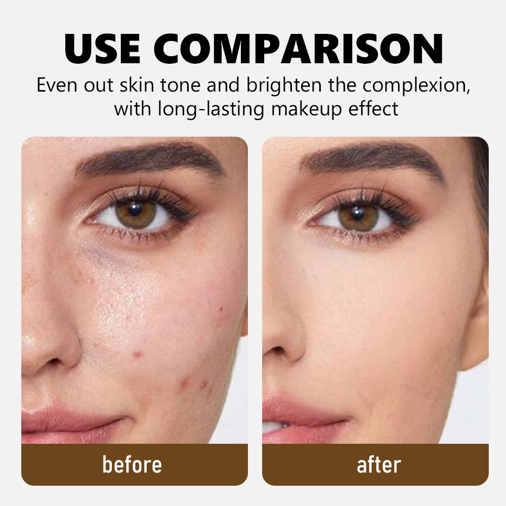 2-in-1 Color Changing Foundation Stick - Moisturizing Makeup 13g