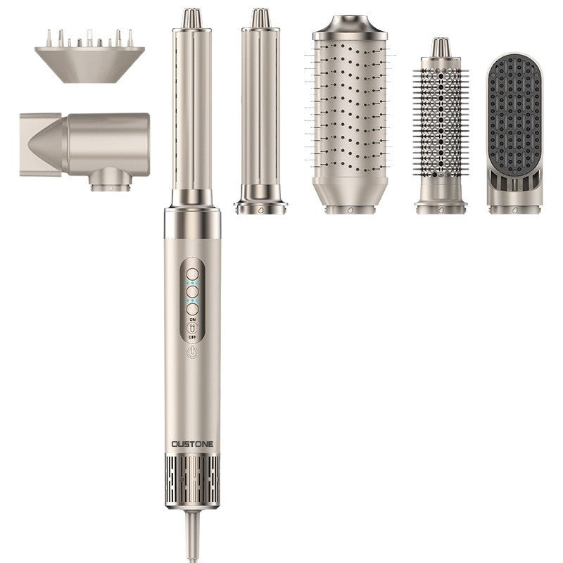 8-in-1 Multifunctional Hair Curler Set - Hair Styling Comb with Hot & Cold Air