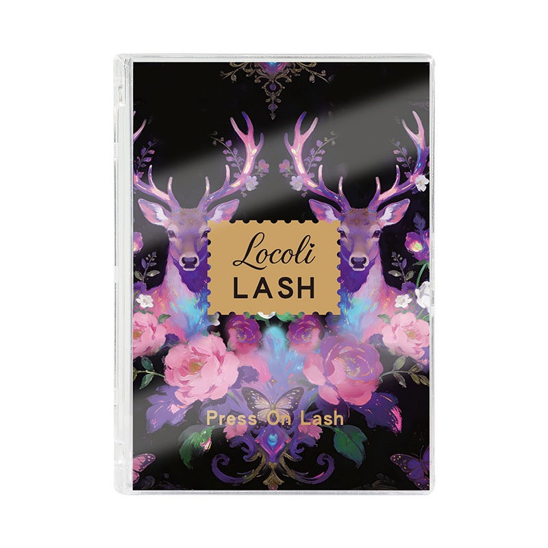Self-Adhesive False Eyelashes 200 Clusters Black Tipped - Multiple Styles