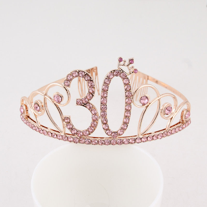 Diamond Crown Hair Clip - Multiple Colors