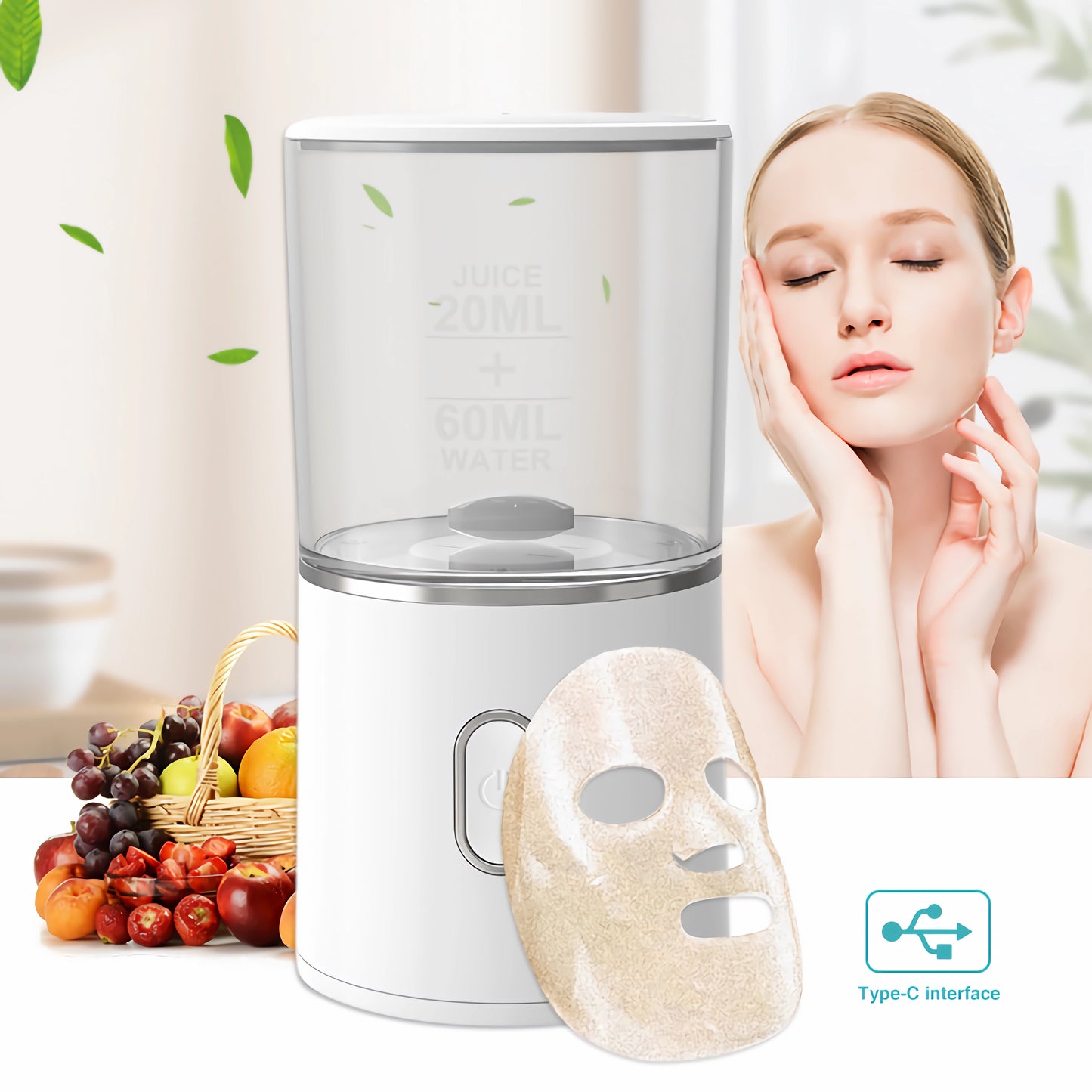 DIY Facial Mask Machine for Personal Care - Skin Therapy Device