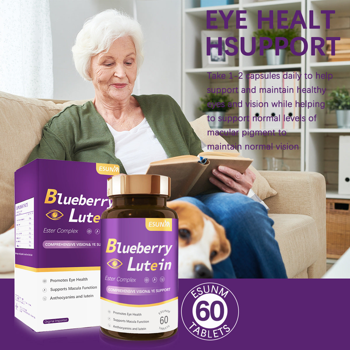 Lutein Capsules 60 Tablets