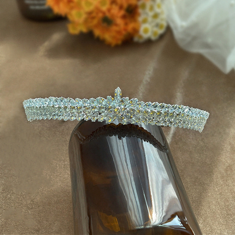 Zircon Crown Bridal Headdress