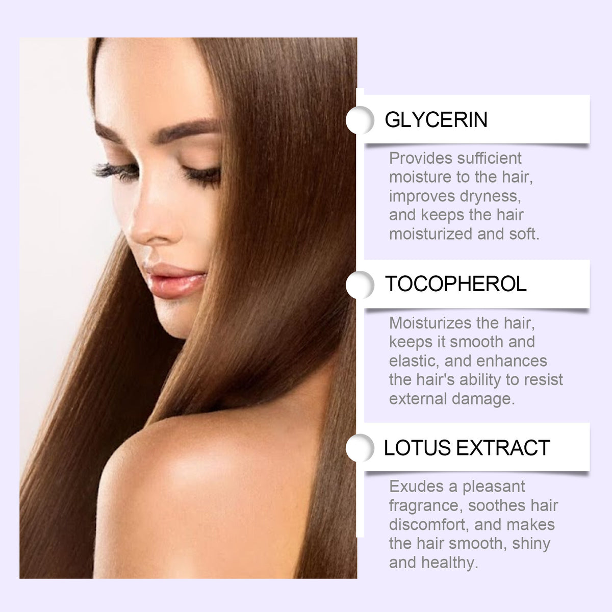 Hair Care Essential Oil Capsules 60ml Moisturizing Dry Hair Treatment