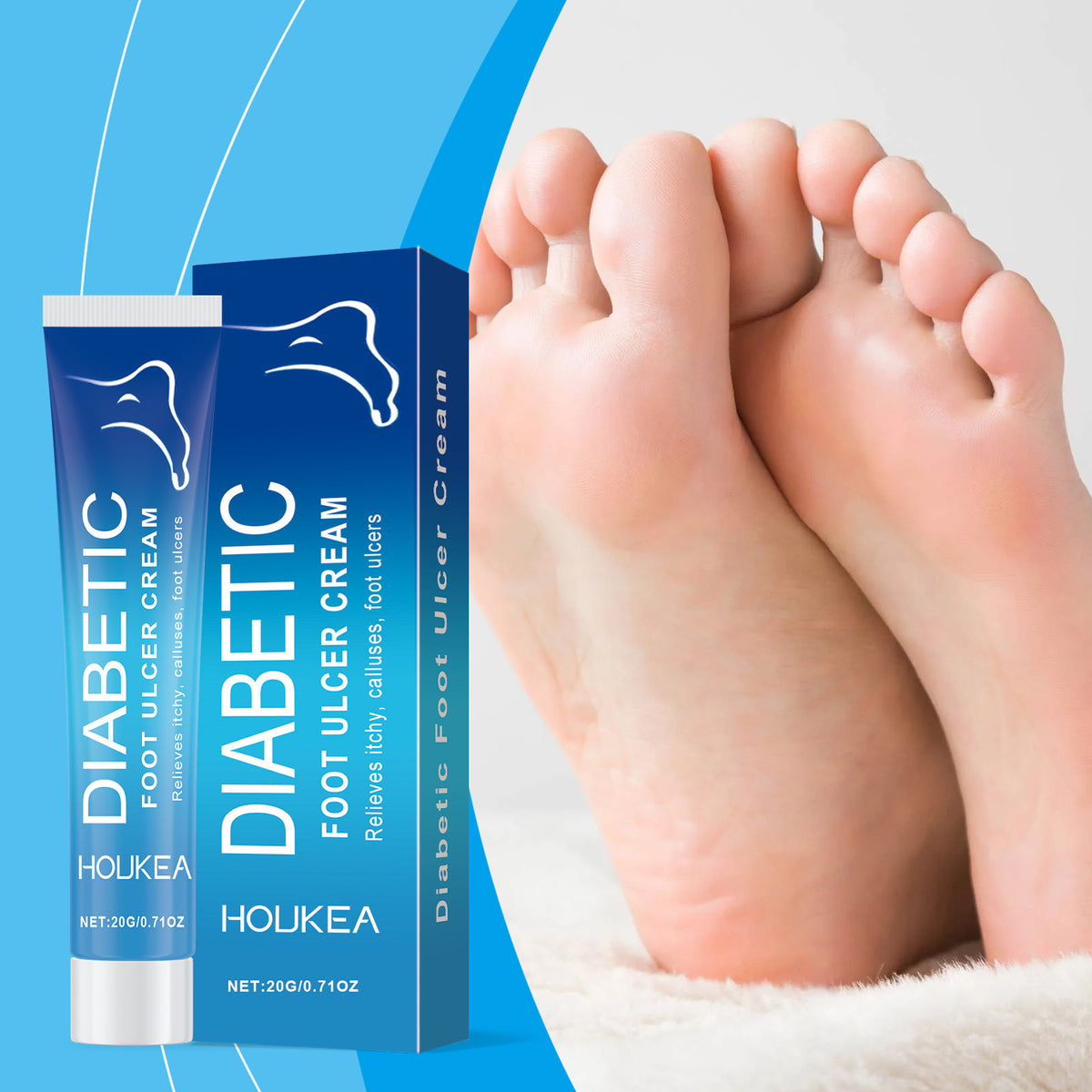 Nourishing Moisturizing Care Foot Relief Discomfort Massage Sole