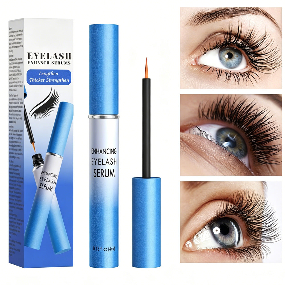 Peptide Eyelash Growth Serum - Lash & Brow Enhancer for Thicker Longer Lashes